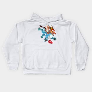 GemBabs: Dragon Soldier (Striped) Kids Hoodie